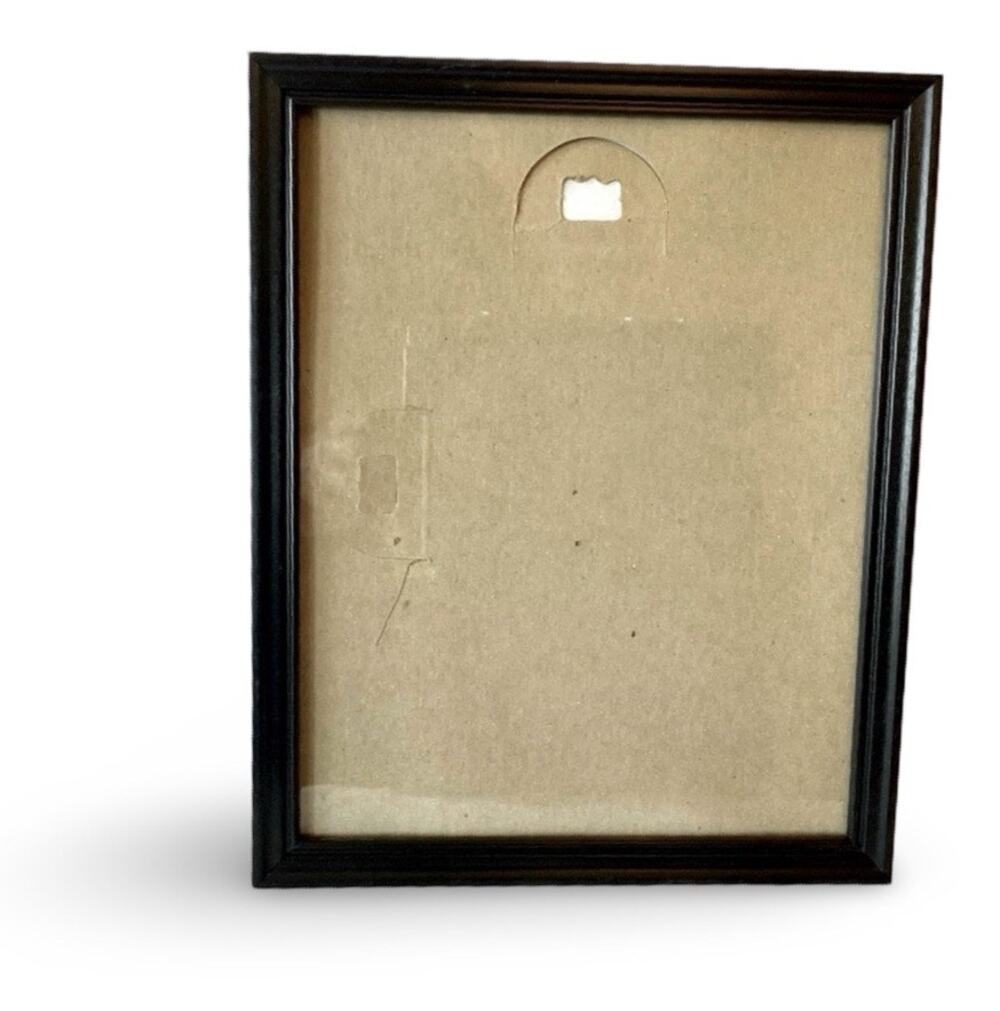 Black Plastic Picture Frame
